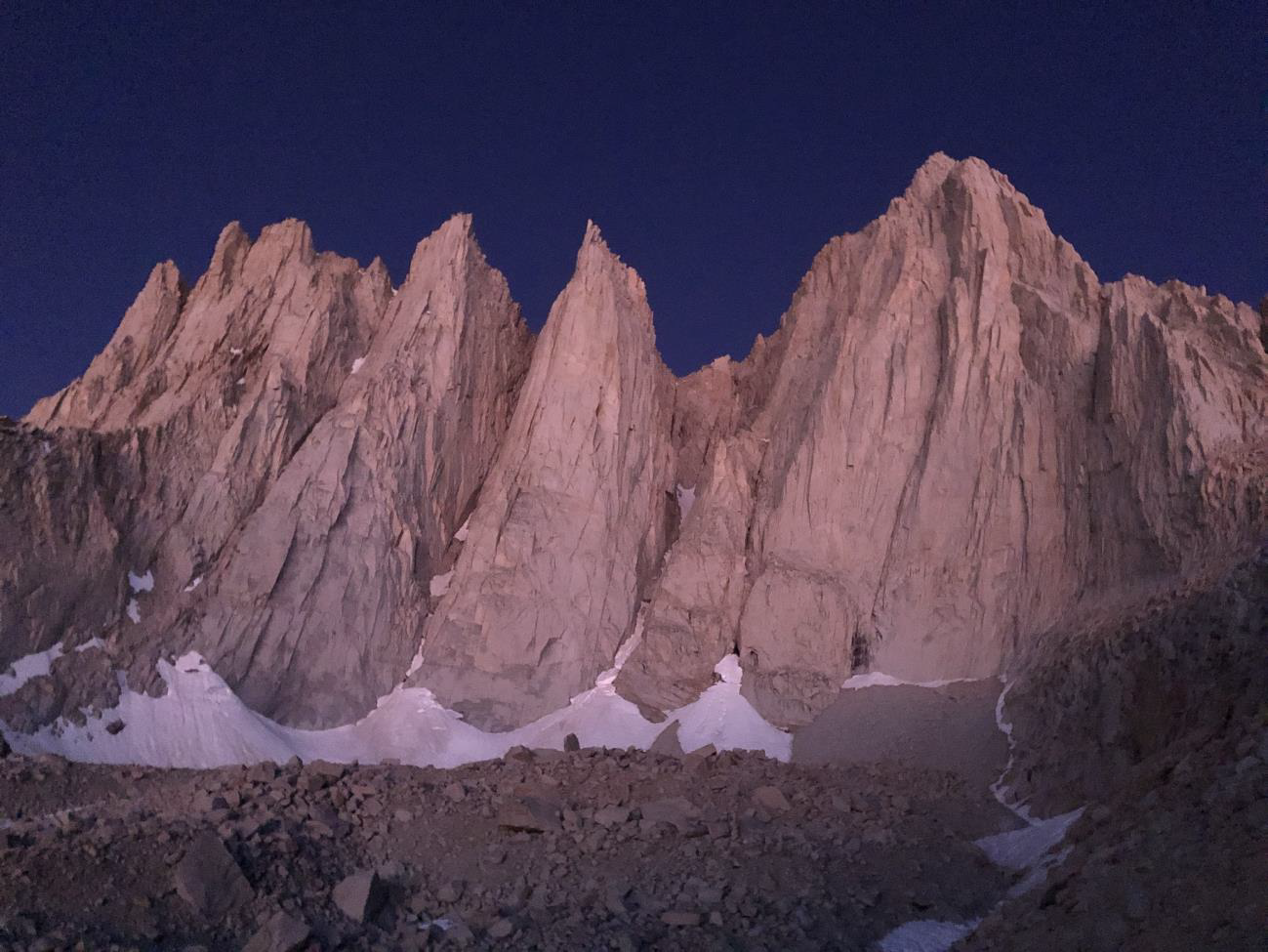 Whtiney East Ridge East Face of Mt. Whitney – Paternal Elevation